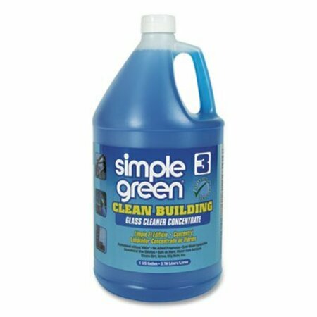 SUNSHINE MAKERS SimplGreen, Clean Building Glass Cleaner Concentrate, Unscented, 1gal Bottle 11301